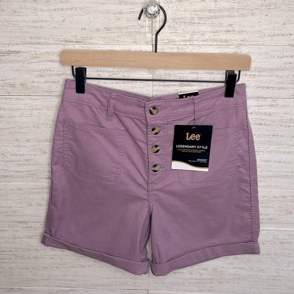 LEE Relaxed fit High Rise Shorts | SIZE 4 - Picture 3 of 8